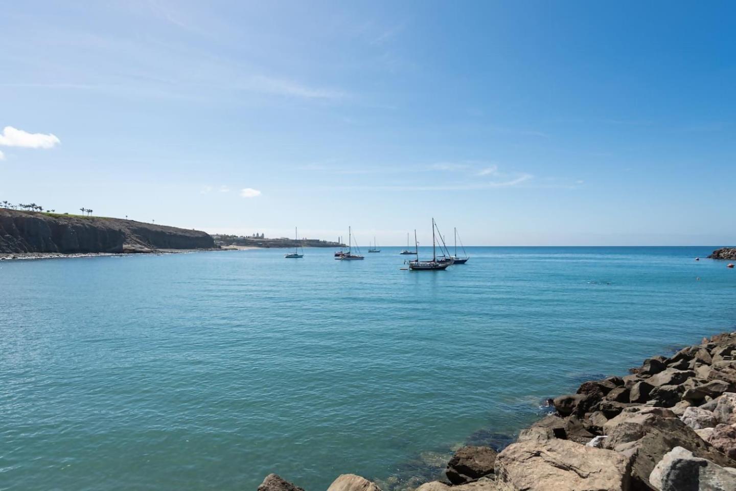 Gran Terraza Con Vistas Al Mar Daire Pasito Blanco Dış mekan fotoğraf