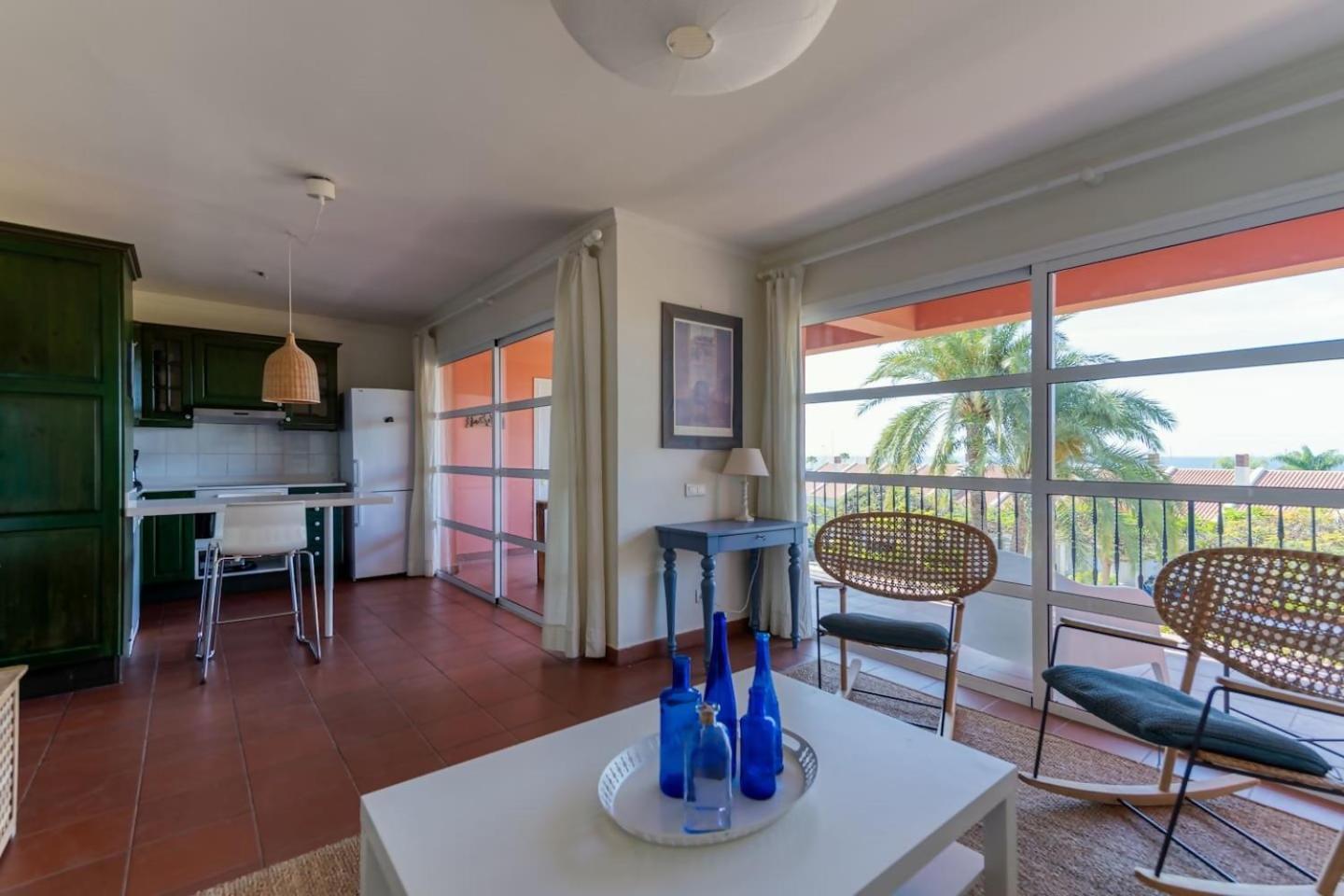 Gran Terraza Con Vistas Al Mar Daire Pasito Blanco Dış mekan fotoğraf